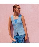 Gilet top Tender breien - Lang Yarns breipakket | hobbygigant.nl