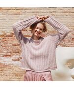 Zomerse damestrui top down breien - Lang Yarns breipakket | hobbygigant.nl