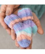 Gestreepte babysokjes breien 2 paar - Lana Grossa breipakket | hobbygigant.nl