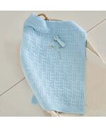 Babydekentje met  weefmotief breien - Lana Grossa breipakket, 3 image