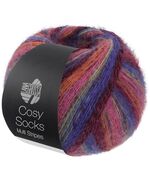 Lana Grossa Cosy Socks Multi Stripes 156 | gekleurd sokkengaren | hobbygigant.nl