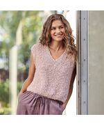 Zomerse spencer top breien - Lana Grossa Popcorn breipakket, 3 image