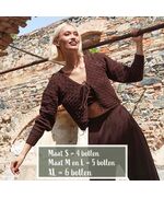 Zomervestje Balance breien - Lang Yarns Bliss breipakket, Kleur: Paars