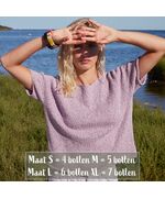 Tweed zomershirt Christine breien - Lang Yarns breipakket
