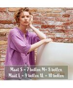 Dames zomertop haken - Lang Yarns Whisper haakpakket