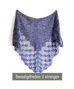 Dauwdruppel sjaal haken - haakpakket à la Sascha