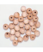 Houten kralen 10 mm - 30 stuks | hobbygigant.nl