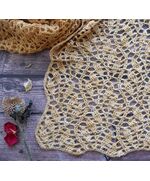 Lentebloesem sjaal haken - haakpatroon A la Sascha