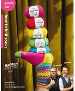 Punto 34 Leren sokken breien - Lang Yarns breiboek | hobbygigant.nl