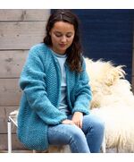 Damesvest Rosie breien - Borgo de Pazzi Luna breipakket