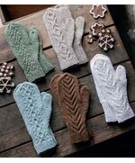 Wanten met kabelpatroon breien - Novita 7 Veljestä breipakket | hobbygigant.nl