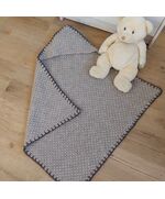 Baby wikkeldeken Milou haken - Hobby Gigant haakpakket | hobbygigant.nl