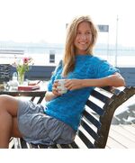 Dames top met golfpatroon haken - Schachenmayr Catania haakpakket  | hobbygigant.nl