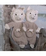 Alpaca knuffels haken Stoertje en Lieve - FairMade haakpakket | hobbygigant.nl