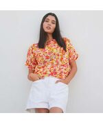 Zomershirt voor dames breien - Lana Grossa Gelato breipatroont | hobbygigant.nl