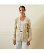 Katoenen damesvest haken - Lang Yarns Baby Cotton haakpakket | hobbygigant.nl