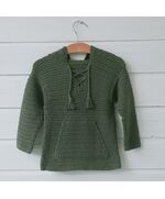 Kindertrui Hoodie haken - Hobby Gigant haakpakket, Kleur: Originele kleur