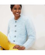 Kort damesvest breien - Lana Grossa Basta breipakket | hobbygigant.nl