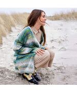 Half lang damesvest - Lana Grossa Picasso breipakket | hobbygigant.nl