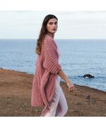 Lang velours damesvest breien - Lana Grossa The Look breipakket | hobbygigant.nl