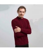 Herentrui Dean met kabels breien - Lang Yarns breipakket | hobbygigant.nl