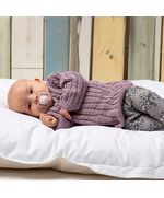 Katoenen babytruitje met kabelpatroon breien - Lang Yarns breipakket | hobbygigant.nl