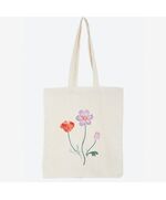 Tas wilde bloemen borduren - DMC pakket inclusief borduurpatroon | hobbygigant.nl