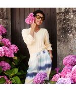 Damestrui Bloom breien - Lang Yarns Bliss breipakket | hobbygigant.nl