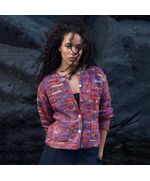 Gekleurd damesvest haken - Lana Grossa haakpakket | hobbygigant.nl