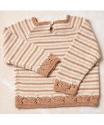 Babytruitje Kaia breien - Lang Yarns breipatroon