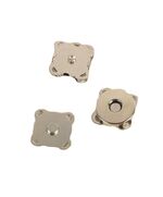 Knoop met magneetsluiting - 2 stuks - zilver | knopen | hobbygigant.nl