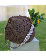 La Dolce Vita ronde schoudertas Solé haken - Hobby Gigant haakpakket | hobbygigant.nl