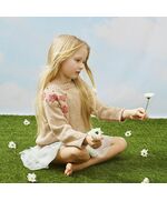 Meisjes trui Hilpa breien - Novita breipakket | hobbygigant.nl