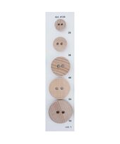 12 grote houten knopen koffiebruin bruin - 50 mm - 4-gaats mantelknopen knutselknopen houten knop jasknoppen om te naaien knutselen