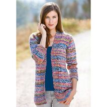 Antonia S Classic Oversized Vest Breien Premium Breipatroon