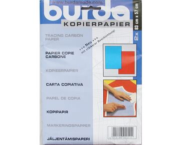 Burda carbonpapier rood-blauw | patroonpapier | HobbyGigant