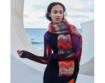 Sjaal Magic haken - Lang Yarns haakpakket | hobbygigant.nl