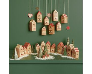 Adventskalender DIY-huisjes - Rico Design | hobbygigant.nl