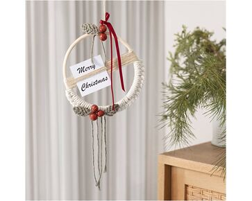 Macramé krans maken - Hobbyset Creative Company | hobbygigant.nl