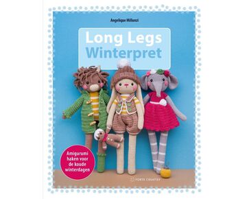 Long Legs Winterpret - Forte Creatief haakboek | hobbygigant.nl