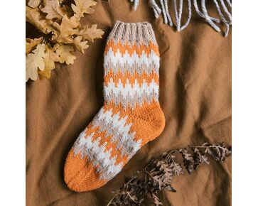 Kindersokken Harlekijn breien - Novita breipakket | hobbygigant.nl