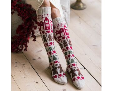 Pipari Kerst kousen breien - Novita breipakket | hobbygigant.nl