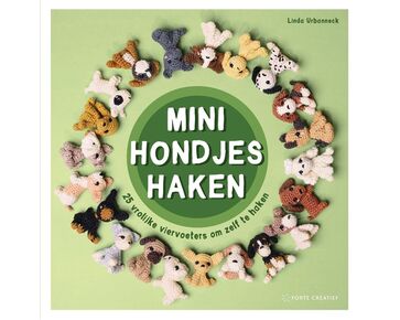 Mini hondjes haken - Forte Creatief haakboek | hobbygigant.nl