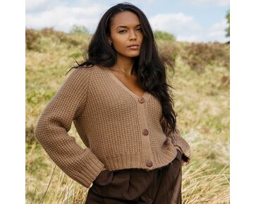 Haworth damesvest breien - Novita Signature breipakket | hobygigant.nl