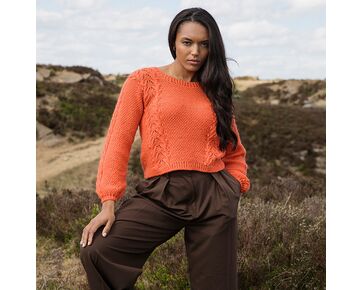 Damestrui Rosy Cheeks breien - Novita Signature breipakket | hobbygigant.nl