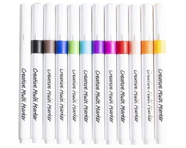 Multi stiften set 12 kleuren – Creativ Company | hobbygigant.nl
