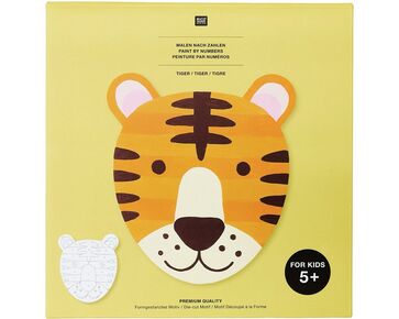 Tijger schilderen op nummer - Rico Design | hobbygigant.nl