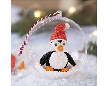 Pinguïn boetseren - mini hobbyset Creativ Company | hobbygigant.nl