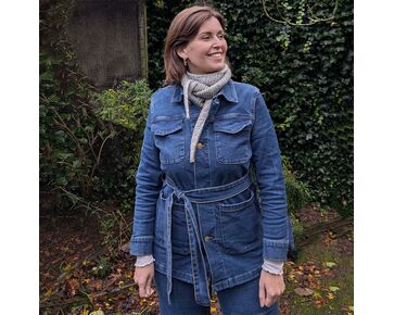 Sjaaltje Rina met I-cord breien - Hobby Gigant breipakket | hobbygigant.nl