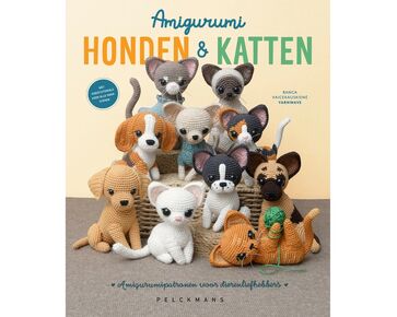 Amigurumi honden & katten - Forte Creatief haakboek | hobbygigant.nl